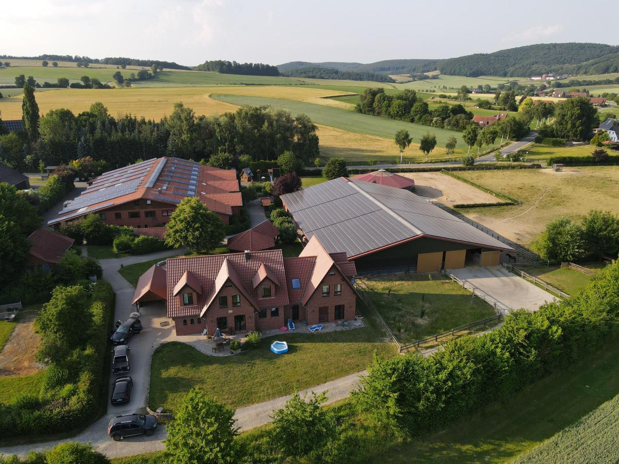 Idyllische Ferienwohnung Im Kalletal Eksteriør billede
